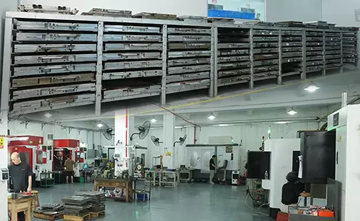  Sala espositiva stampi 