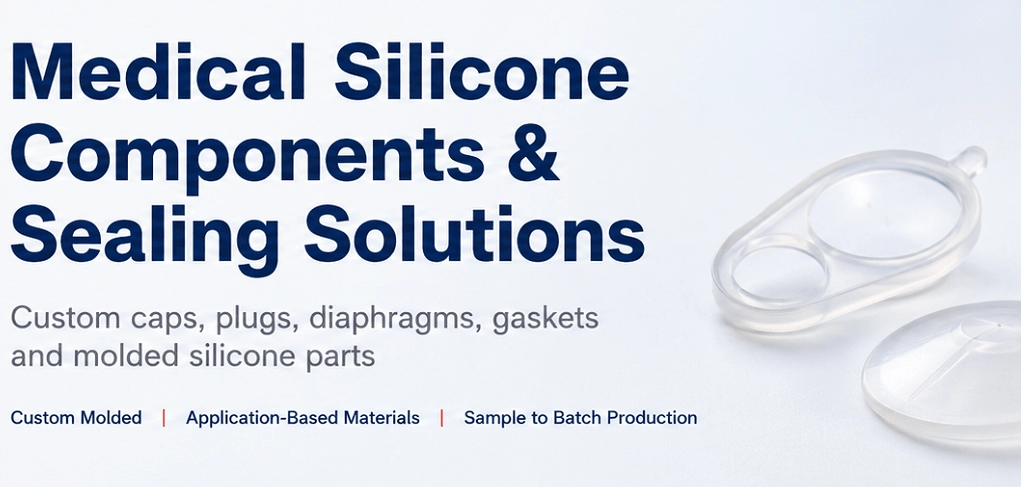 Guarnizioni in silicone medico personalizzate e parti stampate